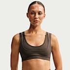 NikeSKIMS Matte Women's Double-Strap Scoop Bra. Nike.com